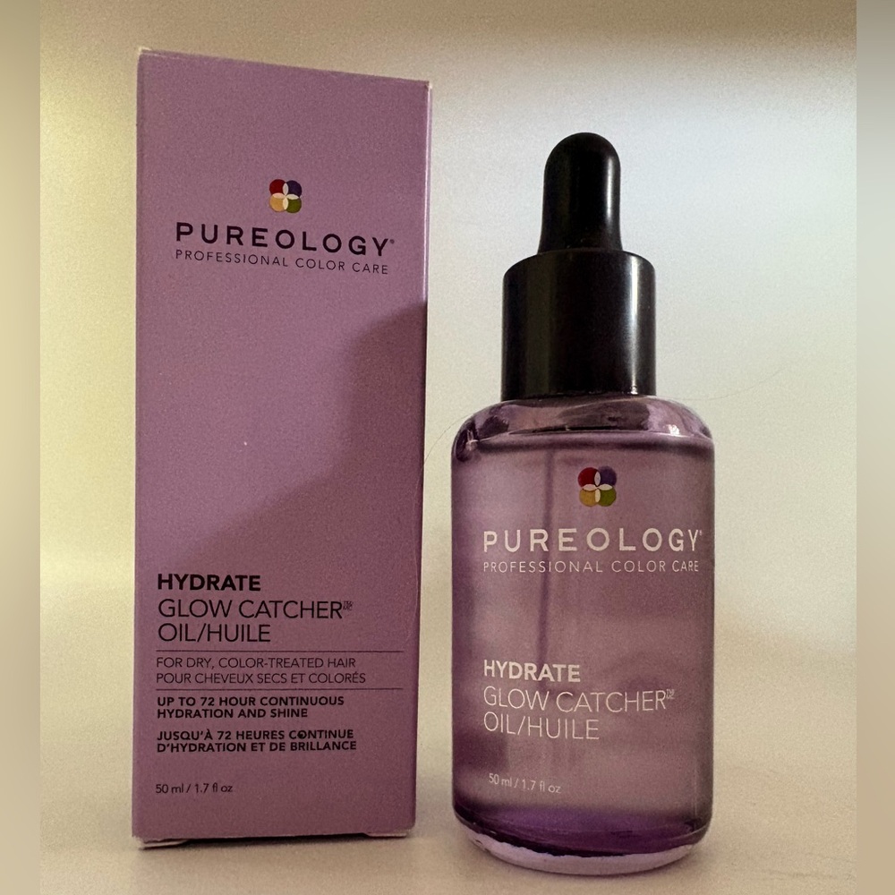 Pureology Hydrate Glow Catcher Hair Oil for Moisture & Shine 50ml